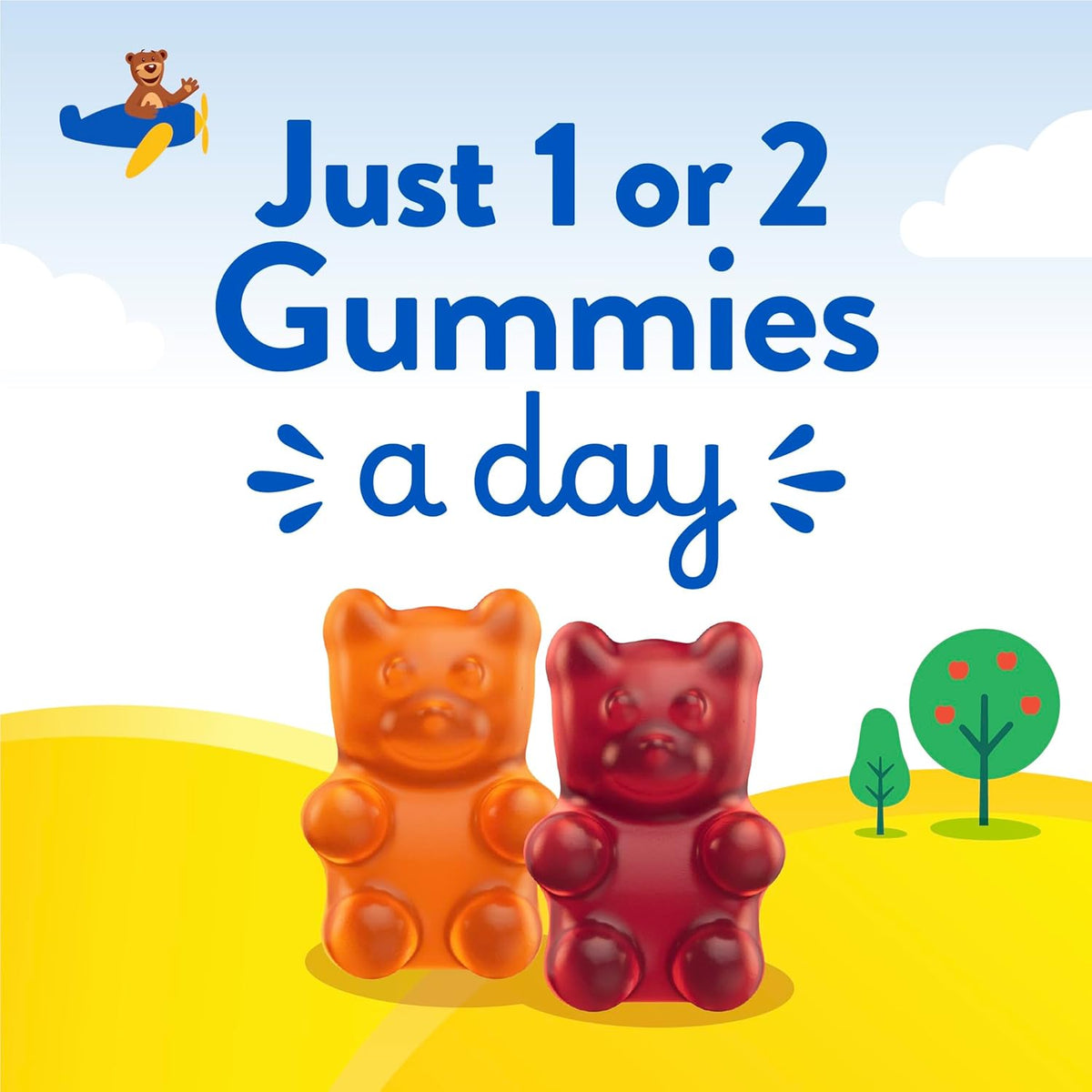 L'il Critters Gummy Vites Multivitamínico – Vitamina C: Contribuye al funcionamiento normal del sistema – Image 7