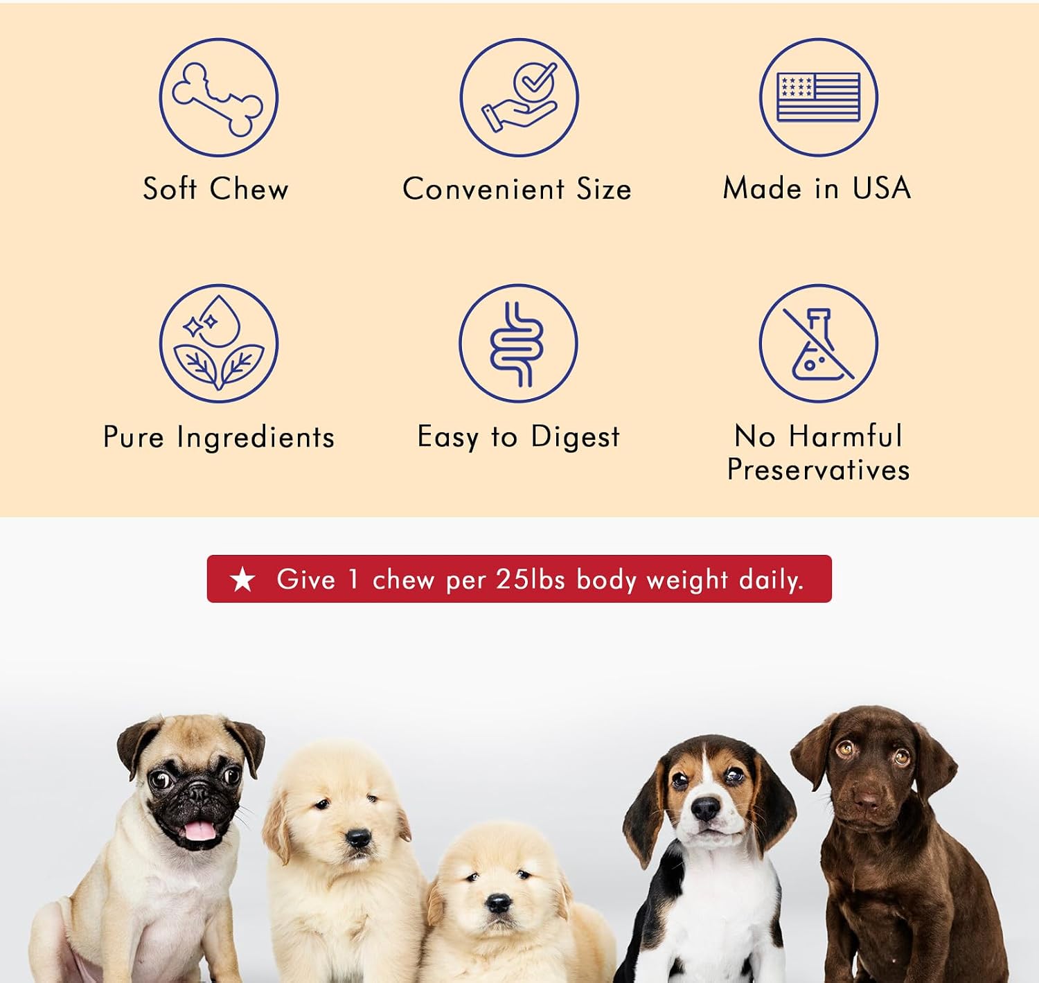 Pawfetto Probióticos Avanzados para Perros y Gatos - 90 Masticables Sabor Pato
