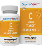 Superior Source Vitamina C 500 mg Naranja - 90 Comprimidos Sublinguales