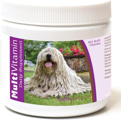 Healthy Breeds Komondorok Multi-Vitamin Soft Chews 60 Count – Image 1