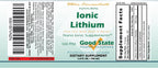 Good State Litio Iónico Líquido Ultra Concentrado (500 mcg por dosis, 100 servicios) - Botella de Cristal