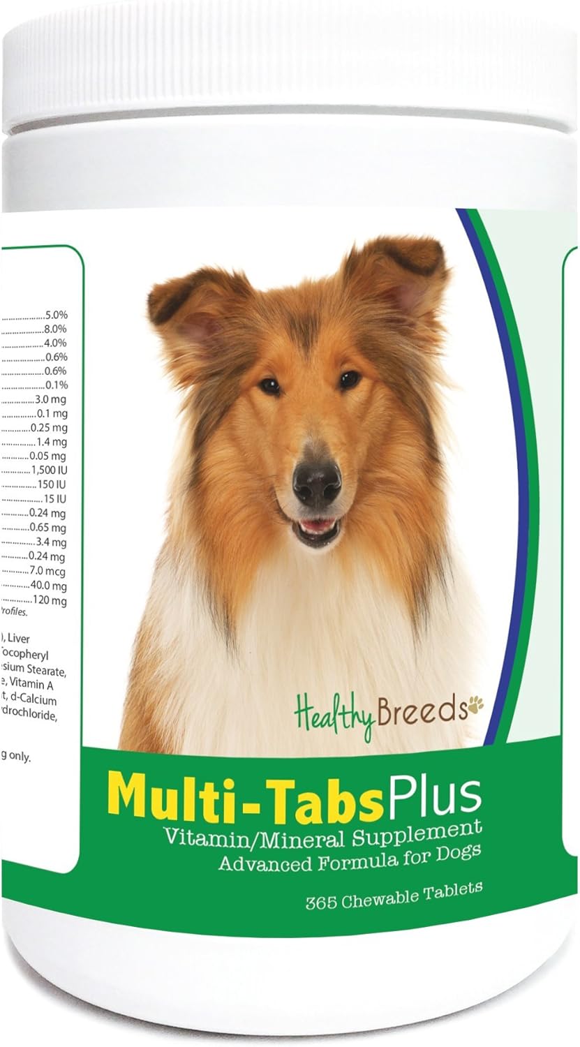 Healthy Breeds Collie Multi-Tabs Plus Chewable Tablets 365 Count
