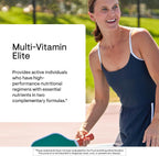 THORNE Multi-Vitamin Elite - Suplemento Nutricional Diario con Fórmulas AM y PM - 180 Cápsulas