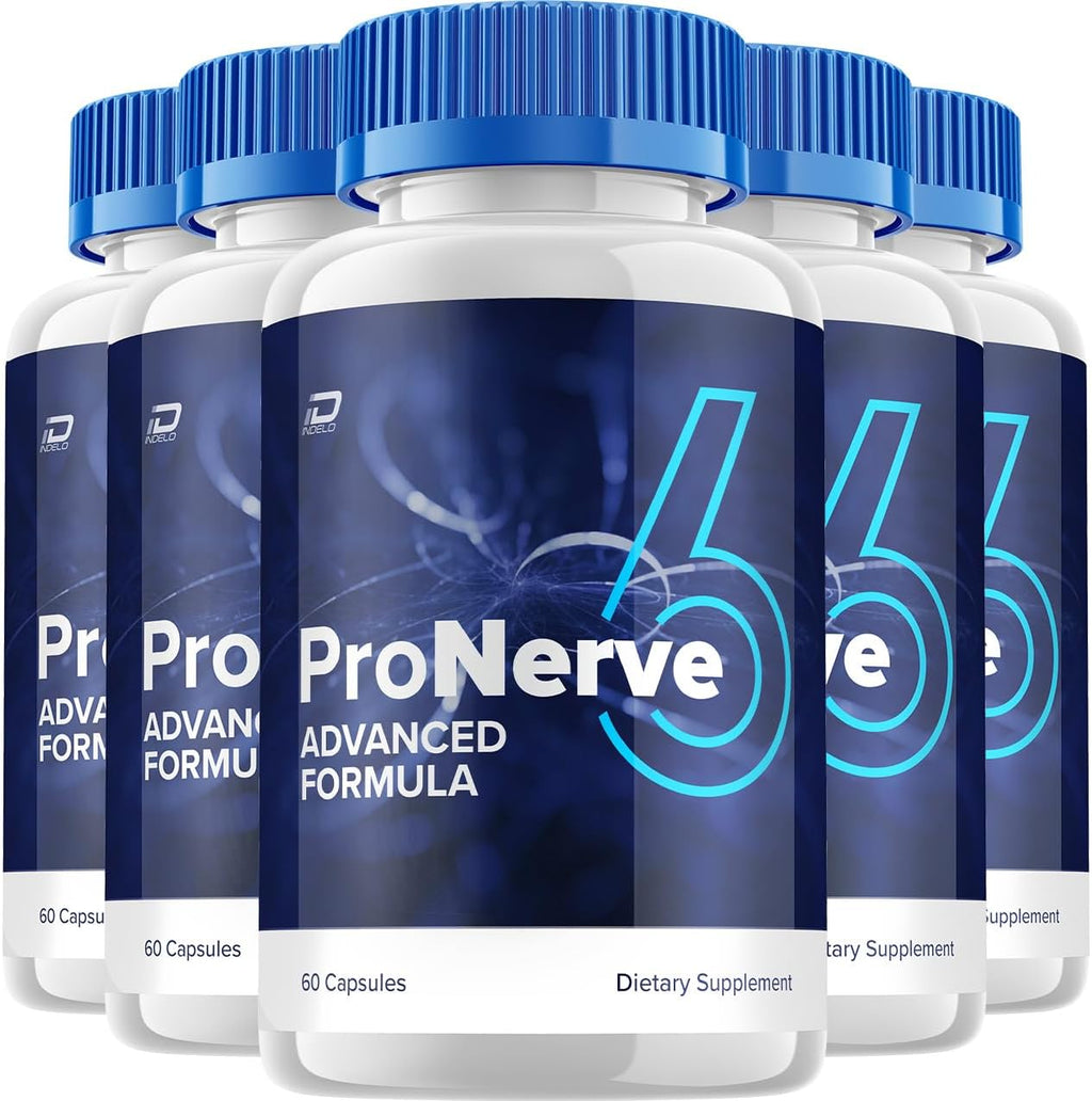 ProNerve 6 Capsules Advanced Nerve Formula Nerve Pro Pills (5 Pack - 300 Capsules)