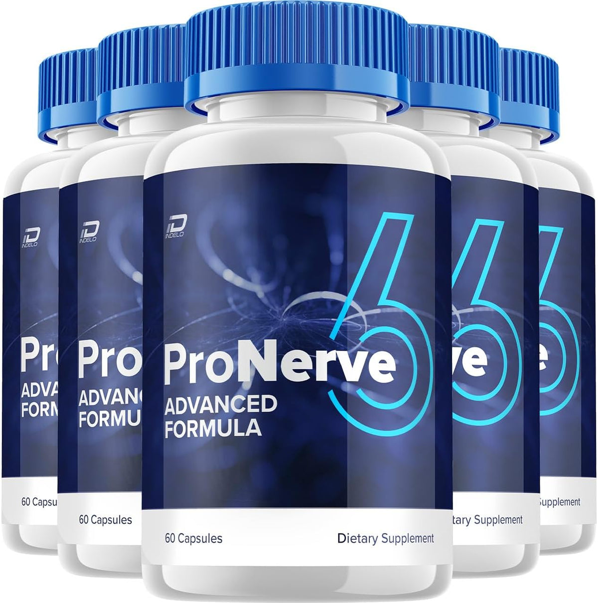 ProNerve 6 Capsules Advanced Nerve Formula Nerve Pro Pills (5 Pack - 300 Capsules) – Image 1