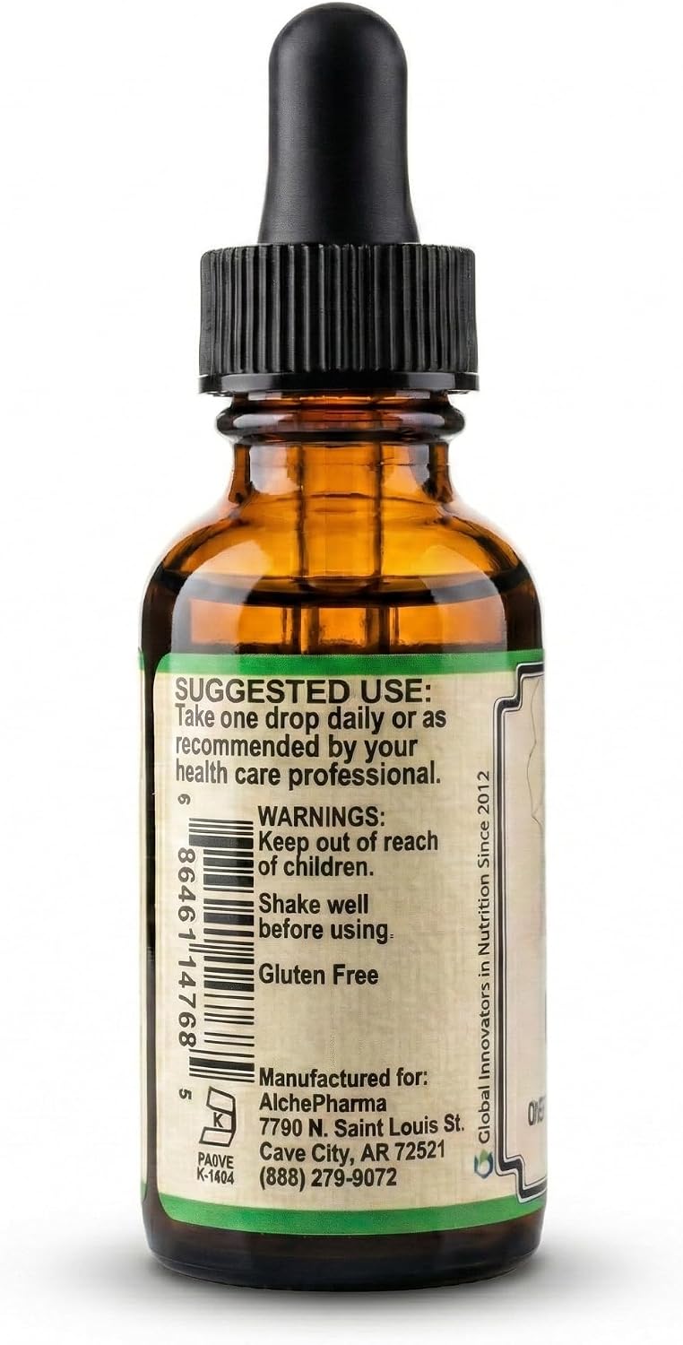 AlchePharma Folato Líquido - 667 mcg DFE (400 mcg Ácido Folínico) - 800 Dosis