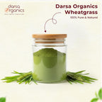 Darsa Organics Polvo de Hierba de Trigo Orgánico (1 lb)