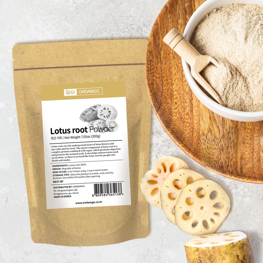 Polvo de Raíz de Loto Natural ONDAMGO 200g