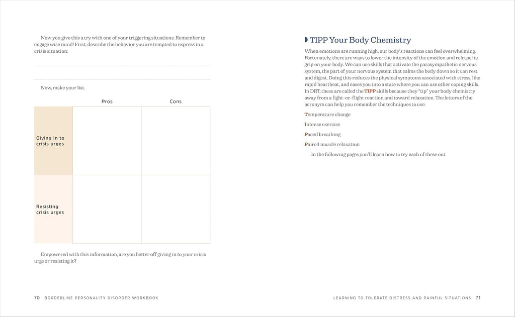 Borderline Personality Disorder Workbook: DBT Strategies and Exercises to Manage Symptoms and Improve Well-Being