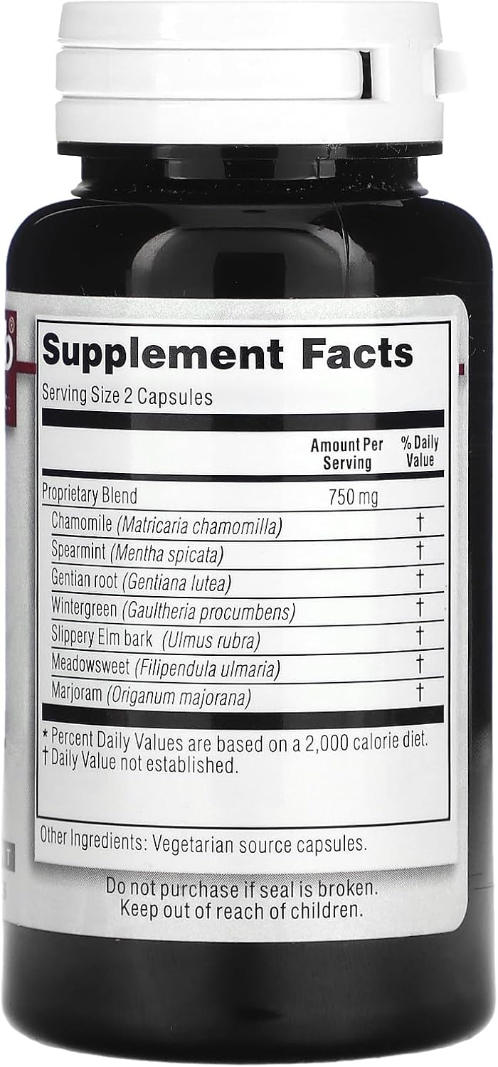 Kroeger Herb Healthy Gut Cápsulas Vegetarianas, 100 unidades