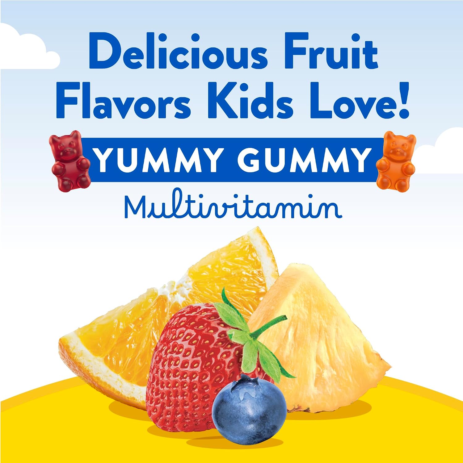 L'il Critters Gummy Vites Multivitamínico Infantil, 190 Gomitas