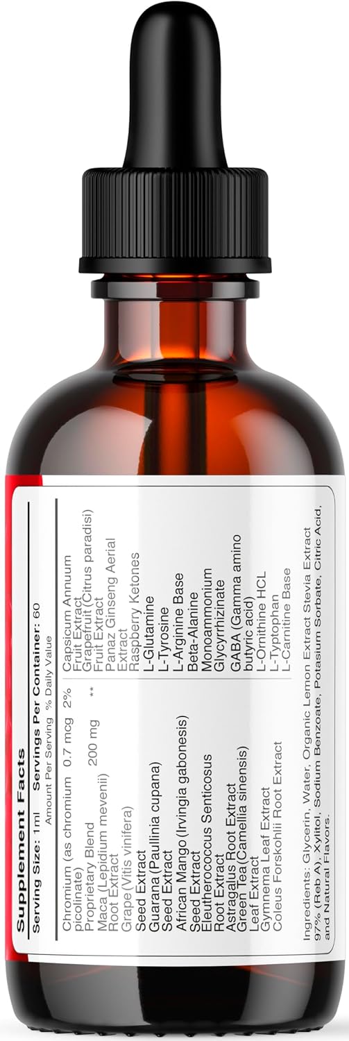 Glucopath Drops - Fórmula Avanzada, 5 Botellas (5 Meses)