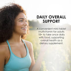 MASON NATURAL Mini Multivitamin with Iron | 365 Tablets | 12 Essential Nutrients