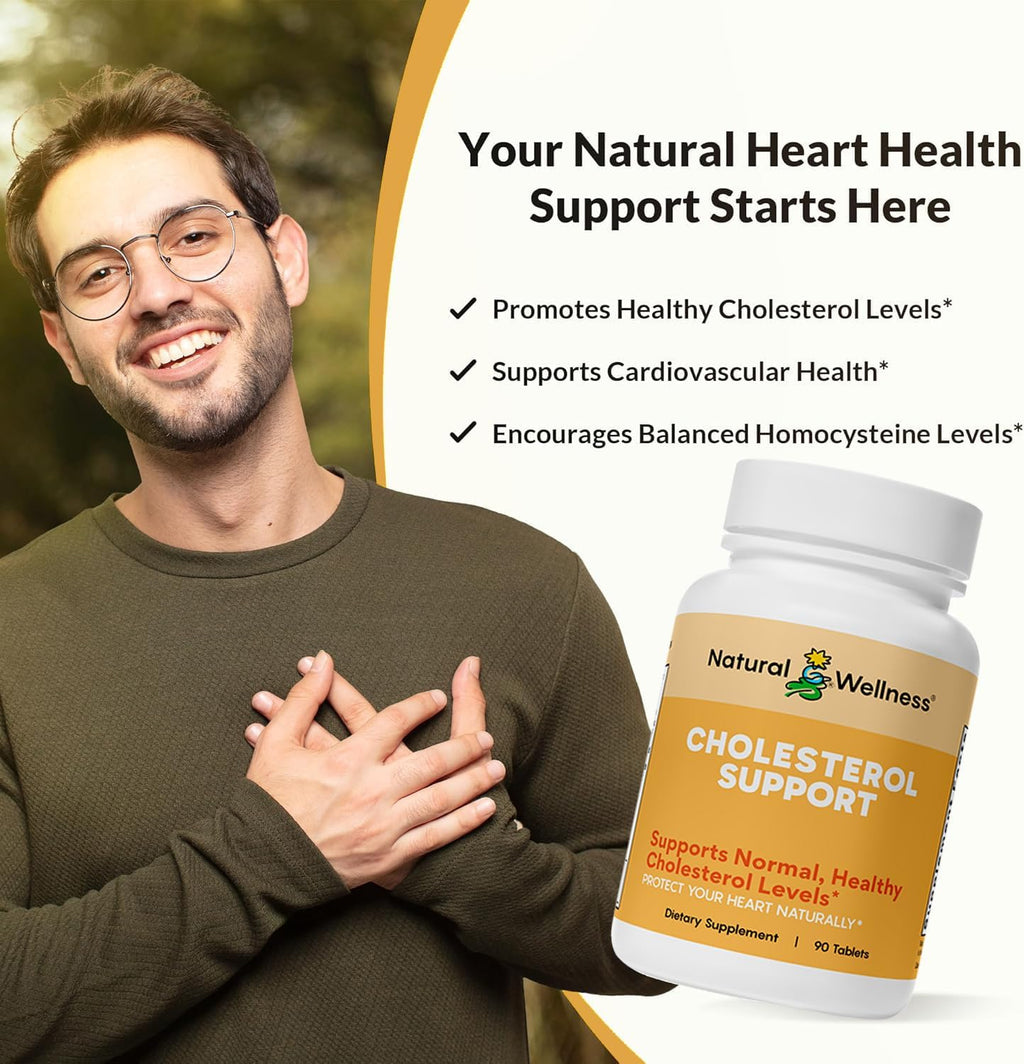 Apoyo al colesterol – Bienestar natural – 90 Comprimidos