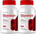 Glucocyn Blood Support Capsules - Advanced Blood Formula, Extra Strength, Premium Formula for Healthy Circulation & Stable Levels, All Natural (2 Pack)
