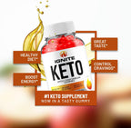 Ignite Keto ACV Gummies - 120 Gominolas con Vinagre de Manzana, B12, Remolacha y Granada