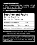 Think Above Vitamina B3 Niacinamida Líquida - Sin Flush - 60ml