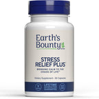 Earth's Bounty - Stress Relief Plus - 60 Cápsulas Vegetarianas