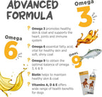 maxxiomega Omega 3, 6 & 9 Oil Supplement - Skin & Coat Support for Dogs, 10oz (283ml)