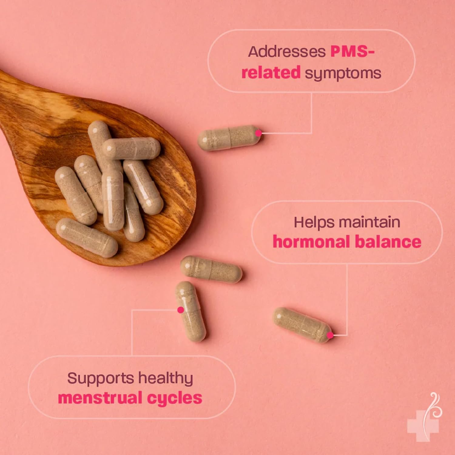 Redd Remedies, Rhythm & Flo, Apoya Ciclos Menstruales Saludables, 60 Cápsulas Veganas