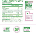 Zhou D3+K2 - Suplemento de Vitamina D3 y K2 con 5000 UI y MK-7, Gominolas Veganas (60 unidades)