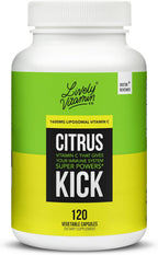 LIVELY VITAMIN CO. Citrus Kick - Vitamina C Liposomal - 120 Cápsulas