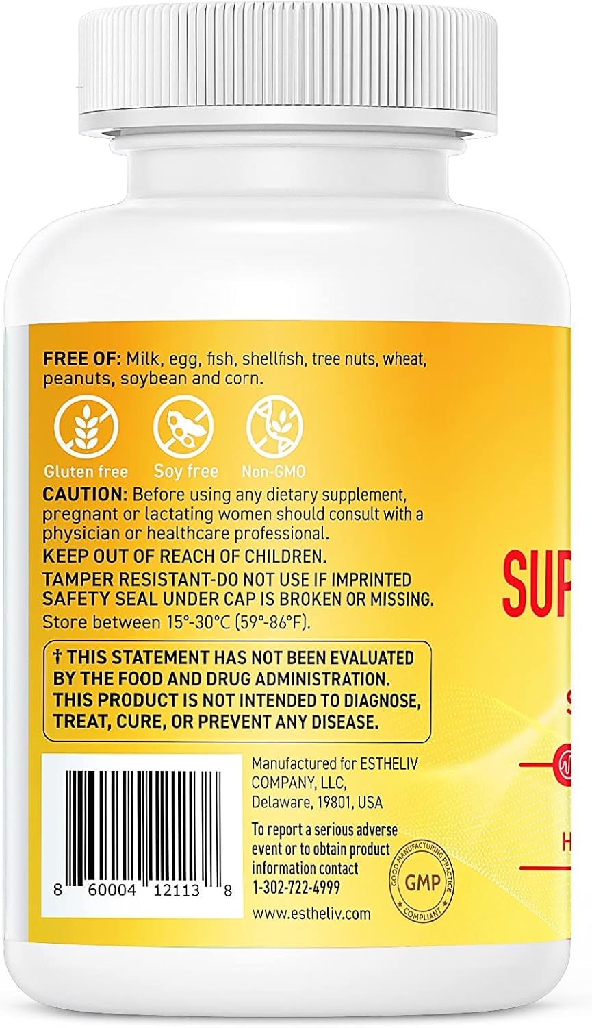 ESTHELIV® Super B Complex con PQQ - 60 Cápsulas Vegetales