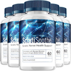 SciatiSoothe Suplemento Cerebral - Fórmula Natural - 300 Cápsulas (5 Envases)
