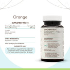 Cáscara de Naranja (Citrus sinensis) 500 mg, 60 Cápsulas