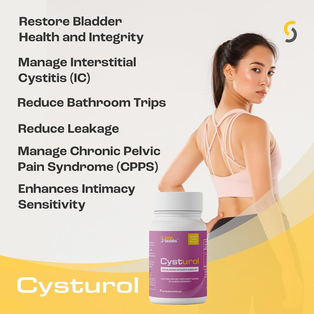 CYSTUROL® Suplemento de apoyo para la vejiga y la salud urinaria