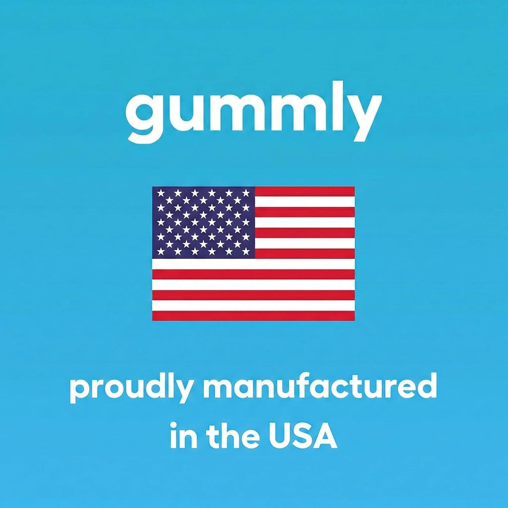 Gummly Jet Lag Remedy Gominolas para Viajes - Apoyo al Ritmo Circadiano - Sabor Tropical Berry - 20 Gominolas