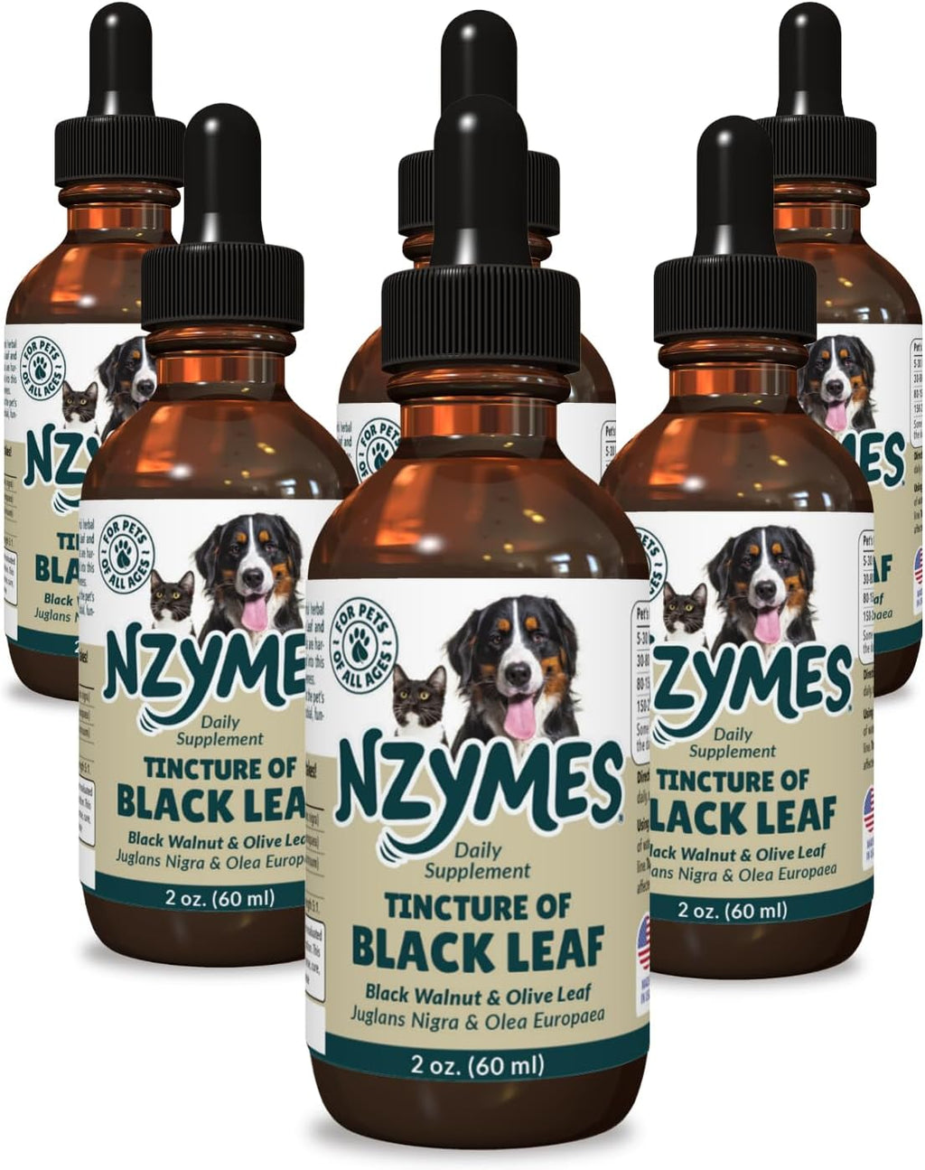 BlackLeaf Tintura para Mascotas - Pack de 3