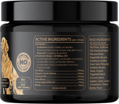 Probióticos para Perros - Combinación Pre, Pro y Postbióticos - Masticables Blandos para Salud Digestiva e Inmunidad - 100 – Image 7