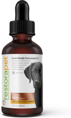 RestoraPet Liquid Multivitamin for Dogs & Cats Bacon Flavor | Joint & Cellular Support | Plant-Based, Non-GMO, Veterinarian-Approved Ingredients