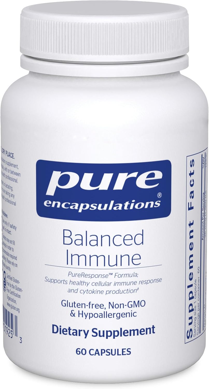 Pure Encapsulations Balanced Immune | 60 Cápsulas