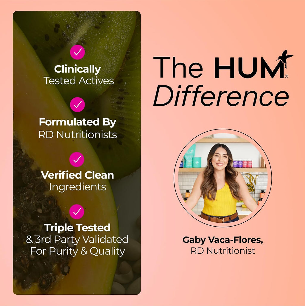 HUM Base Control Multivitamínico para Mujeres, con Vitamina C, Biotina, Zinc, Complejo B - 30 Cápsulas