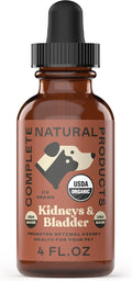 Complete Natural Products Concentrado Orgánico para Riñón y Vejiga para Mascotas - 118ml