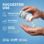 Clean Nutraceuticals Immune Defense Support – Suplemento 8 en 1 con Zinc 50mg, Quercetina, Vitamina C 1000mg, Vitamina D3 5000 UI, Saúco, Jengibre – 60 cápsulas veganas