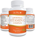 Complejo de Vitamina C Liposomal 1500 mg (2 Cápsulas) - 180 Cápsulas - Dr.Plus