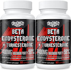 Orisilico Beta Ecdisterona y Turkesterona 1400 mg – 98% Pureza – 60 Cápsulas