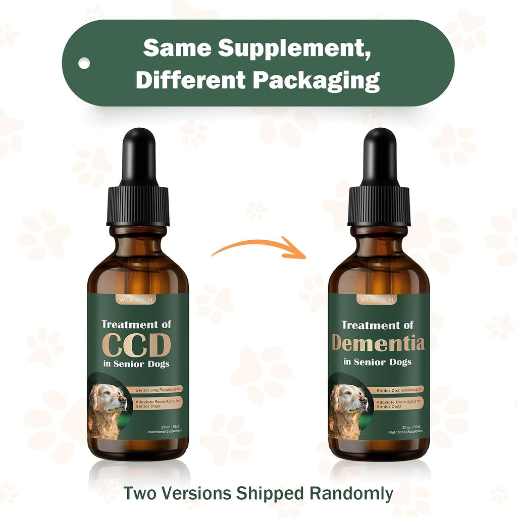 Suplemento para perros mayores: salud cerebral y apoyo nervioso con setas medicinales