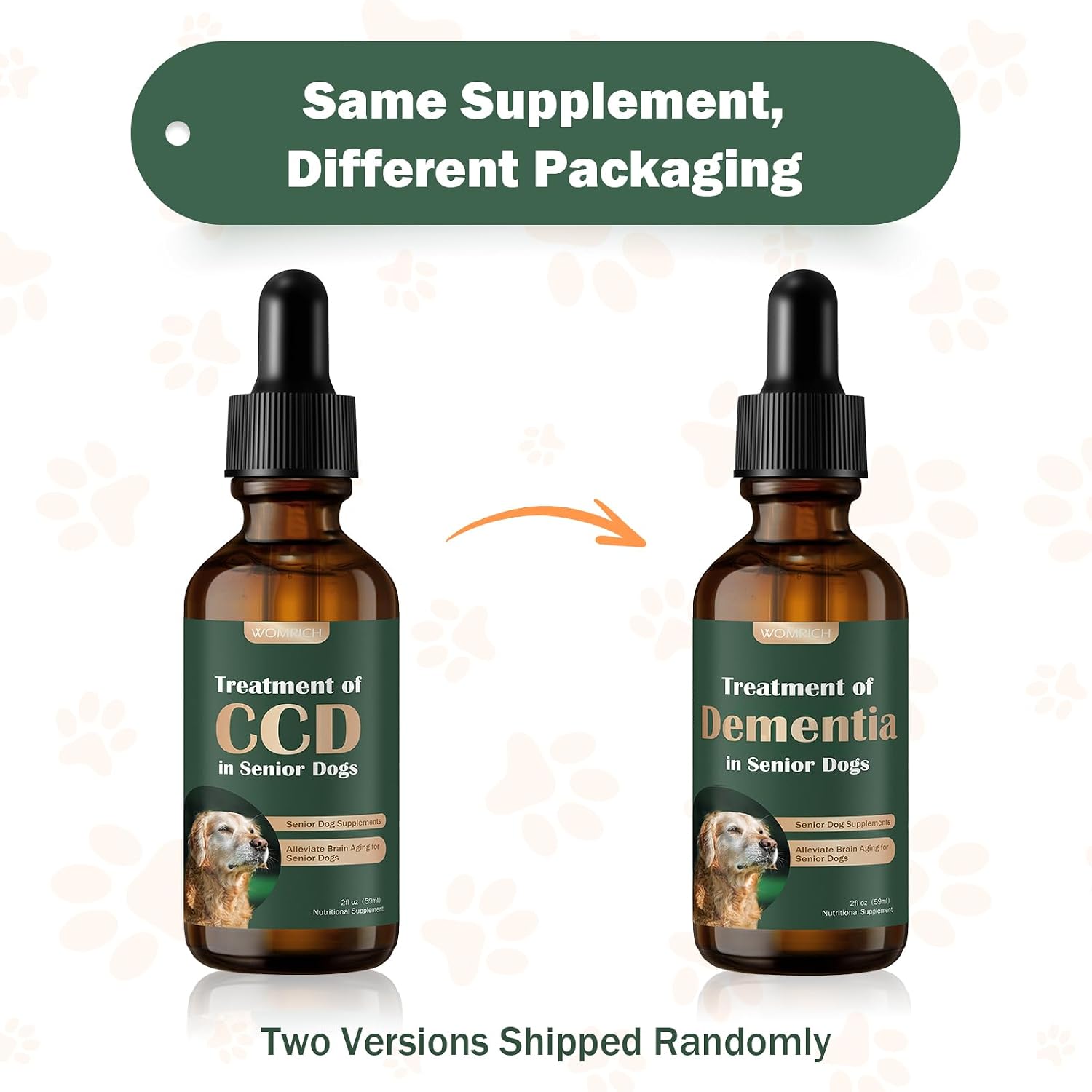 Suplemento para perros mayores: salud cerebral y apoyo nervioso con setas medicinales