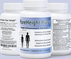 PureHeight Plus - Suplemento de vitaminas y minerales para la salud ósea