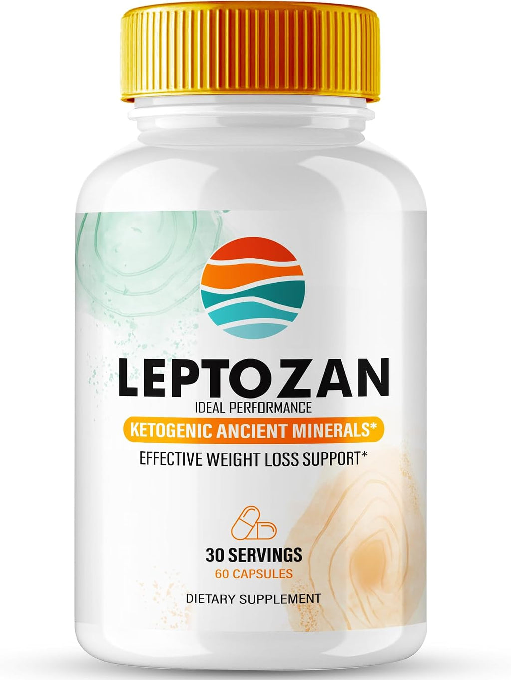 IDEAL PERFORMANCE Leptozan Capsules, Suplemento Oficial Leptozan, Mezcla Premium para Alcanzar tus Objetivos de Fitness y Salud General, Fórmula 100% Natural (60 Cápsulas)