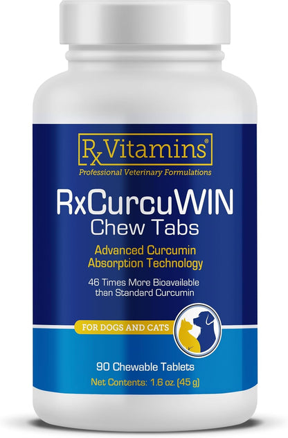 Rx Vitamins CurcuWIN - Curcumin for Dogs & – Apoyo al sistema inmunitario: la curcumina ayuda a modular las – Image 1