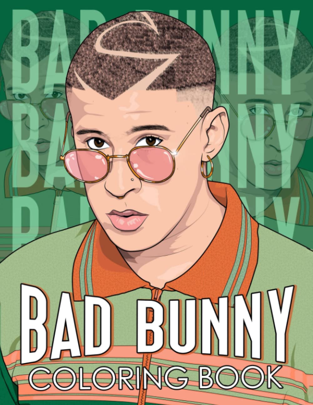 B.Bunny Coloring Book: A Coloring Book For Adults Men Women For Stress Relief, Coloring Book Gifts For Mom Dad Adults To Relaxing Christmas Birthday