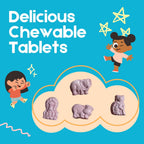 Nutripia Kidmune – 180 Comprimidos Masticables para la Defensa Infantil con Saúco, Colostro, Propóleo, Beta Glucano, Astrágalo, Vitamina C, D y Zinc