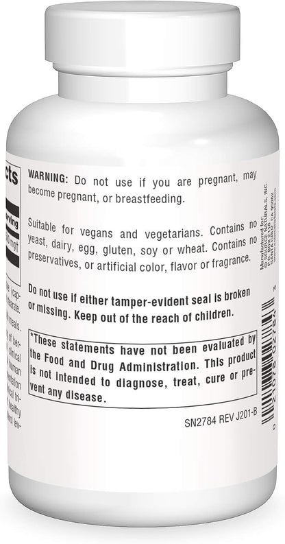 Source Naturals Berberina 500 mg, 120 Cápsulas Vegetales – Image 2