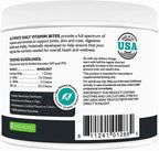 Only Natural Pet Ultimate Daily Vitamins - Complete Multivitamin Supplement for Dogs Balanced Health & Vitality - Senior Small & Large Canine Food Immune Digestive Support -60 Soft Chews (Pack of 1)