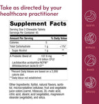 Bariatric Advantage FloraVantage Probiótico Masticable - 10 mil millones de UFC - Sabor a uva - 90 comprimidos